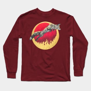 Leaping Firefox Long Sleeve T-Shirt